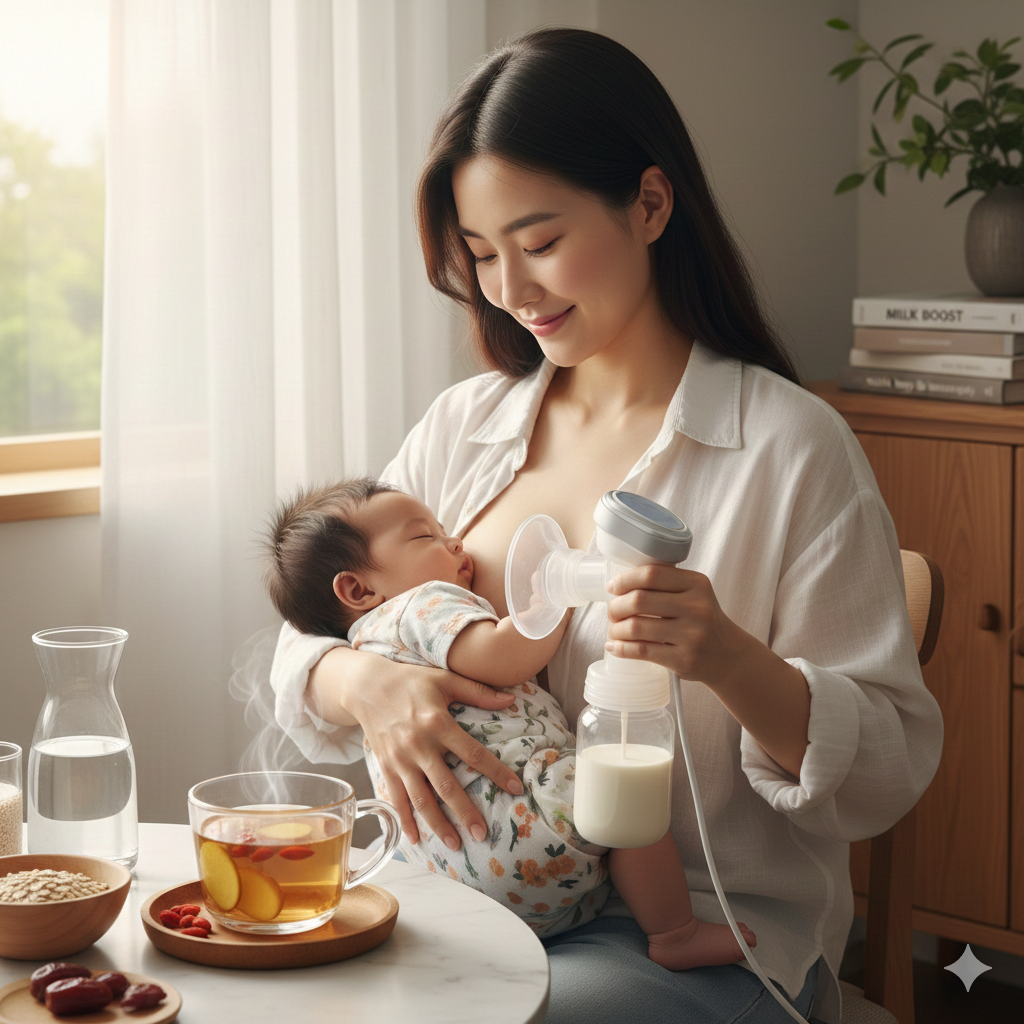 Chi tiết Kích sữa mẹ cho mẹ đang ít sữa, giúp mẹ có nhiều sữa nuôi con